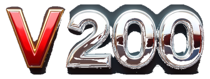 v 200 logo